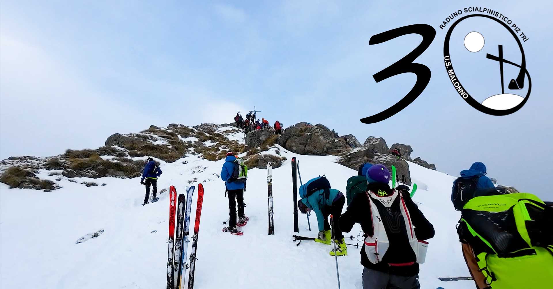 30° Raduno scialpinistico del Piz Tri